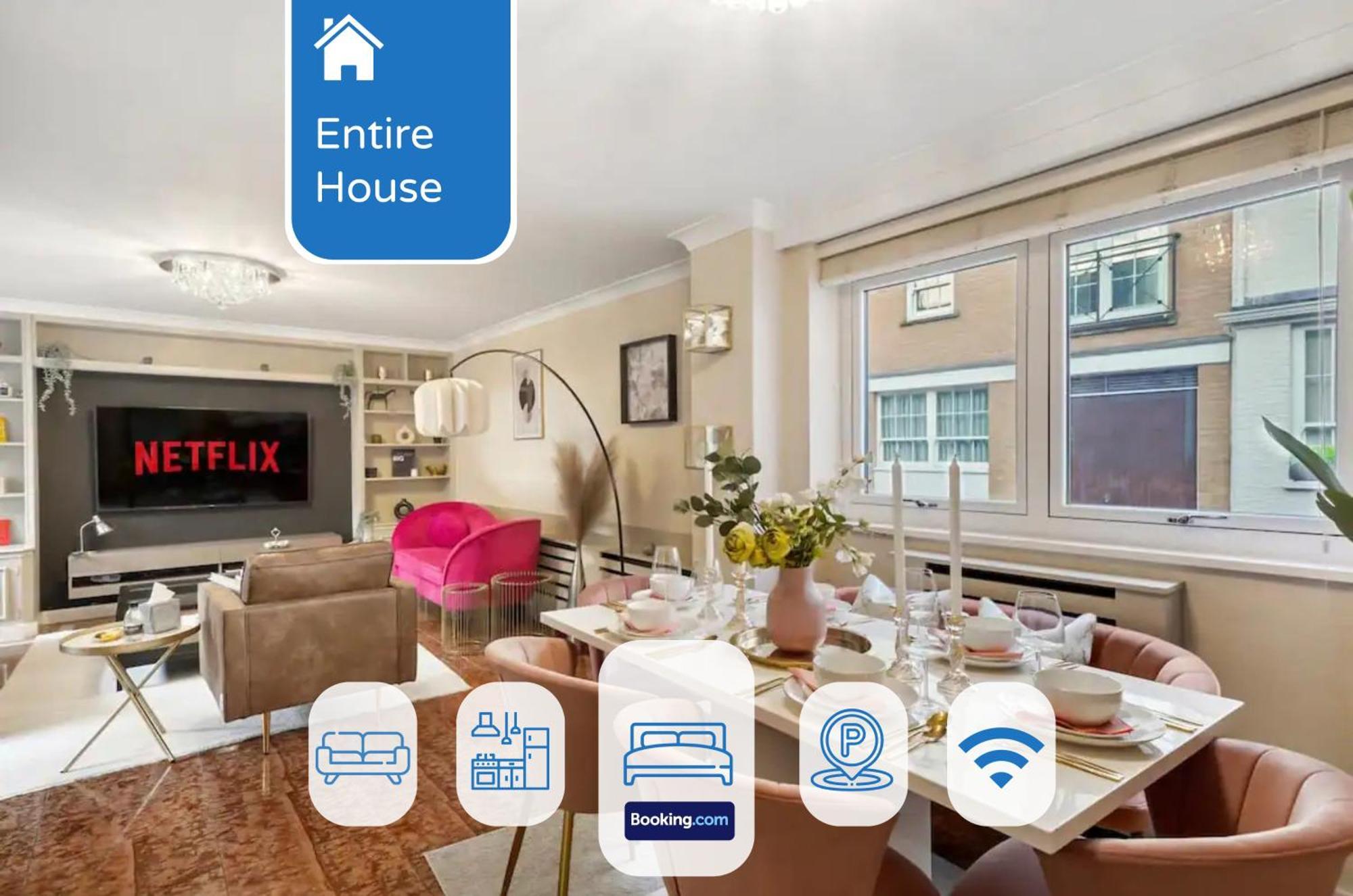 Mews House London With Private Patio & Parking别墅 外观 照片